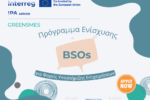 Πρόγραμμα Eνίσχυσης για Φορείς Υποστήριξης Επιχειρήσεων (Business Support Organisations) στο πλαίσιο του έργου GREENSMES